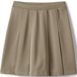 School Uniform Girls Ponte Pleat Skirt at the Knee, Front