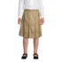 School Uniform Girls Box Pleat Skirt Below the Knee, Front