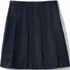 School Uniform Girls Box Pleat Skirt Below the Knee, Front
