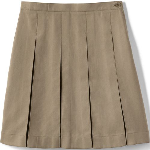 Knee Length Pleated Skirt For Girls Lands' End
