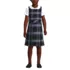 Girls Plus Plaid Jumper Top of Knee, Front