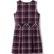 School Uniform Girls Plaid Jumper Top of Knee, Back