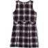 Girls Plaid Jumper Top of Knee, Back