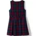Girls Plus Plaid Jumper Top of Knee, Back