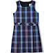 Girls Plaid Jumper Top of Knee, Front