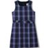 School Uniform Girls Plaid Jumper Top of Knee, Front