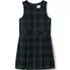 Girls Plus Plaid Jumper Top of Knee, Front