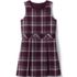 School Uniform Girls Plaid Jumper Top of Knee, Front
