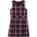 School Uniform Girls Plaid Jumper Top of Knee, Front