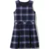 Girls Plus Plaid Jumper Top of Knee, Front