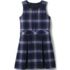 School Uniform Girls Plaid Jumper Top of Knee, Front