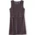 Girls Plaid Jumper Top of Knee, Front