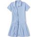 School Uniform Girls Adaptive Short Sleeve Mesh Polo Dress at the Knee, alternative image