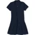 Girls Adaptive Short Sleeve Mesh Polo Dress at the Knee, alternative image