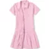 School Uniform Girls Adaptive Short Sleeve Mesh Polo Dress at the Knee, alternative image