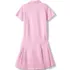 School Uniform Girls Adaptive Short Sleeve Mesh Polo Dress at the Knee, Back