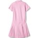 School Uniform Girls Adaptive Short Sleeve Mesh Polo Dress at the Knee, Back