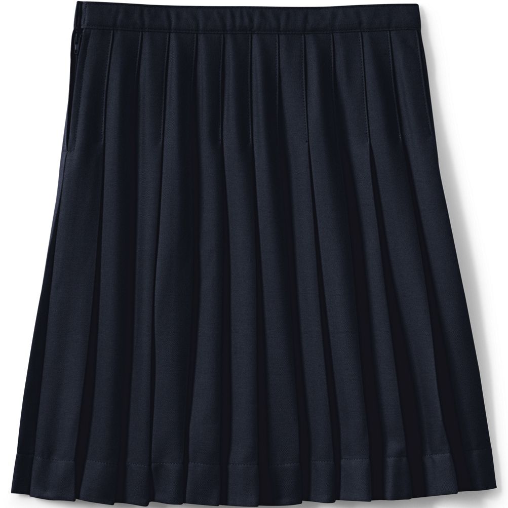 スカート BELOW KNEE DROPPED BACK PLEATED SKIRT - FIT 1 - IN SUPER 120 Thom Browne THOM BROWNE Women Below Knee Dropped Back