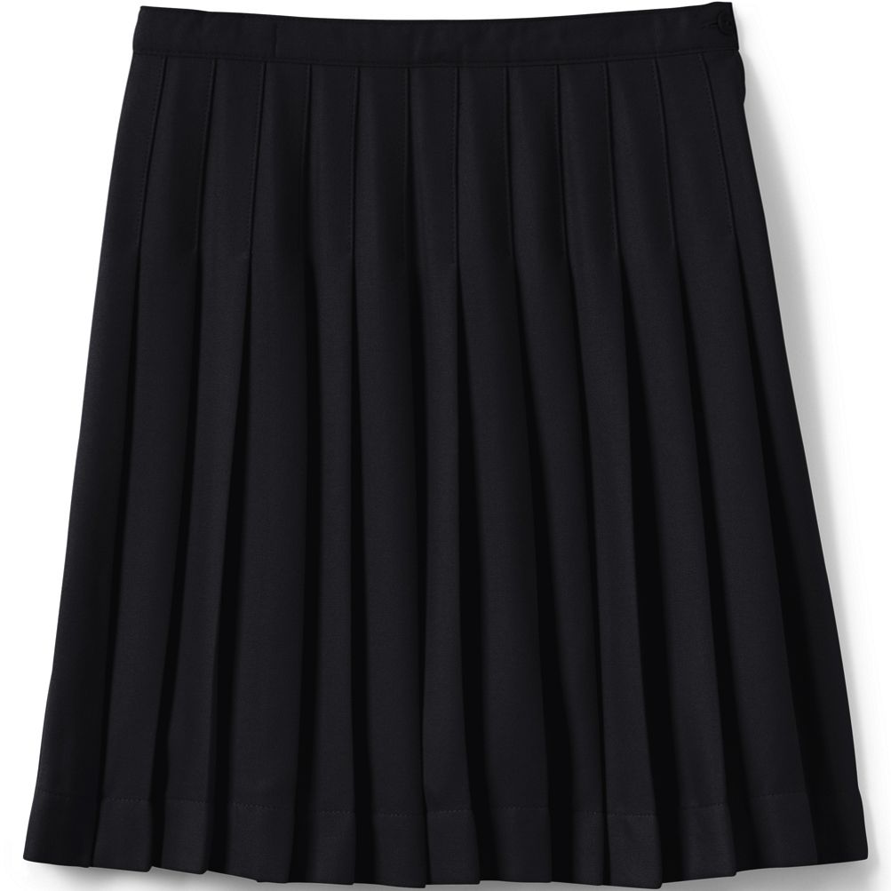 Richmond School Girls Black Designer Pleated Skirt (Compulsory