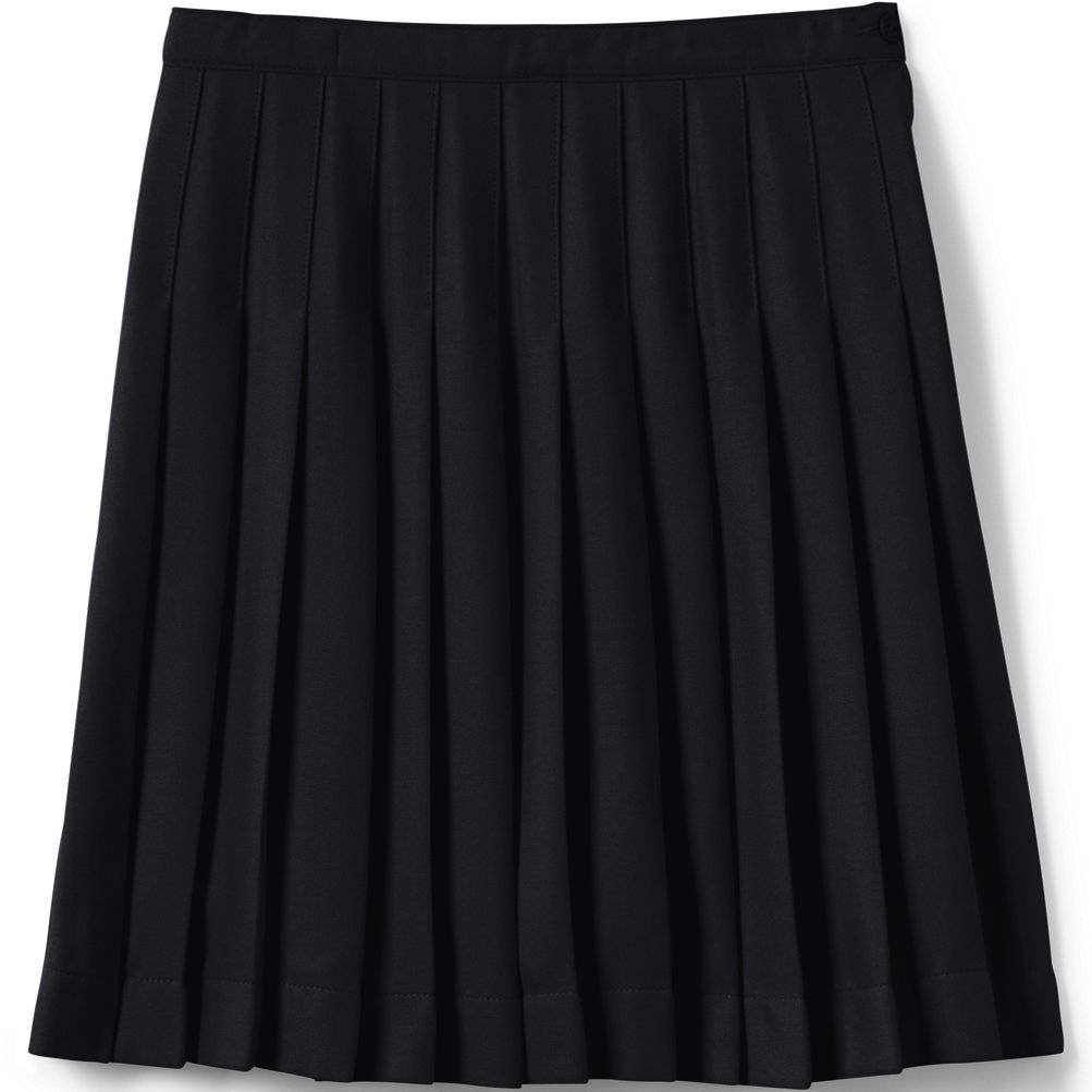 Pleated Skirt - Black - Ladies