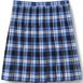 School Uniform Girls Plaid Pleated Skirt Below the Knee, Front