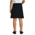 School Uniform Girls Plaid Box Pleat Skirt Top of the Knee, Back