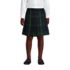 School Uniform Girls Plaid Box Pleat Skirt Top of the Knee, Front