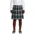 School Uniform Girls Plaid Box Pleat Skirt Top of the Knee, Front