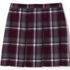 Girls Plaid Box Pleat Skirt Top of the Knee, Back