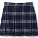 Girls Plaid Box Pleat Skirt Top of the Knee, Back