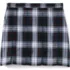Girls Plaid Box Pleat Skirt Top of the Knee, Back