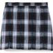 School Uniform Girls Plaid Box Pleat Skirt Top of the Knee, Back