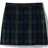 School Uniform Girls Plaid Box Pleat Skirt Top of the Knee, Front