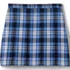 School Uniform Girls Plaid Box Pleat Skirt Top of the Knee, Front