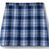School Uniform Girls Plaid Box Pleat Skirt Top of the Knee, Front