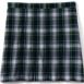 Girls Plaid Box Pleat Skirt Top of the Knee, Front