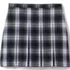 School Uniform Girls Plaid Box Pleat Skirt Top of the Knee, Front