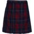 School Uniform Girls Plaid Box Pleat Skirt Top of the Knee, Front