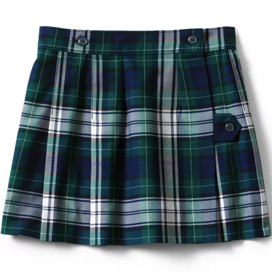 Girls Plaid Kilt Above the Knee - primary