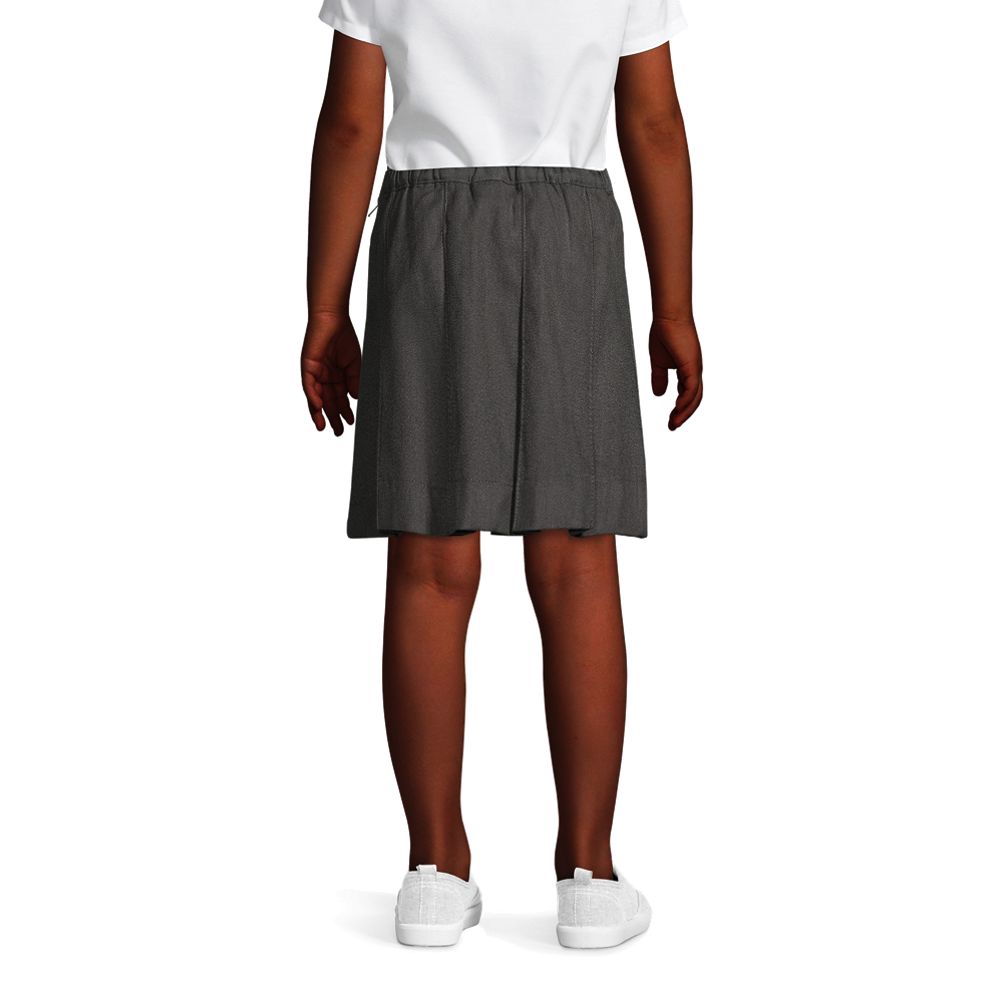 Lands' End School Uniform Women's Plus Size Box Pleat Skirt Top Of Knee -  18w - Black : Target