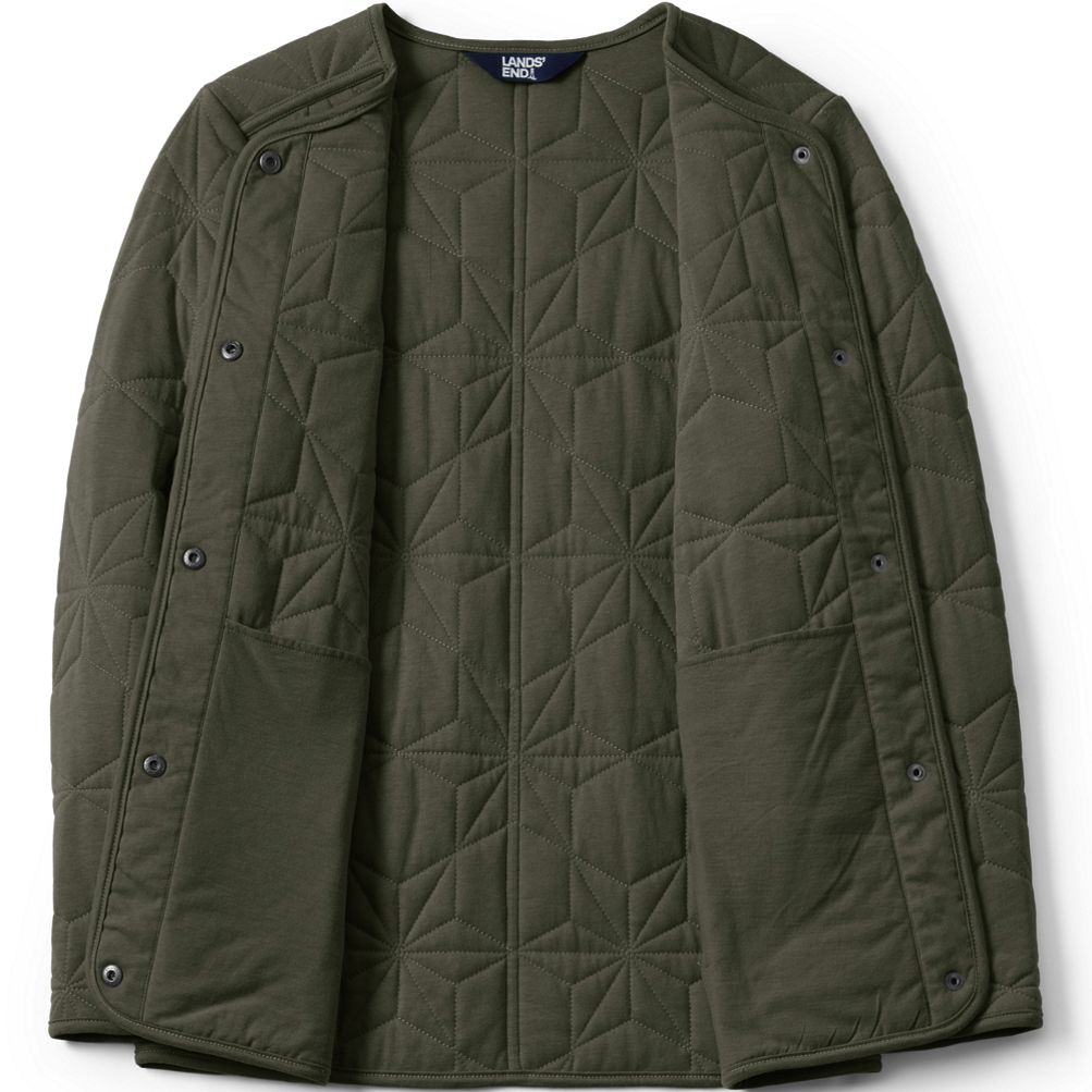 Lands end sale quilted insulated jacket