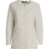 Women's Cotton Quilted Long Insulated Jacket, Front