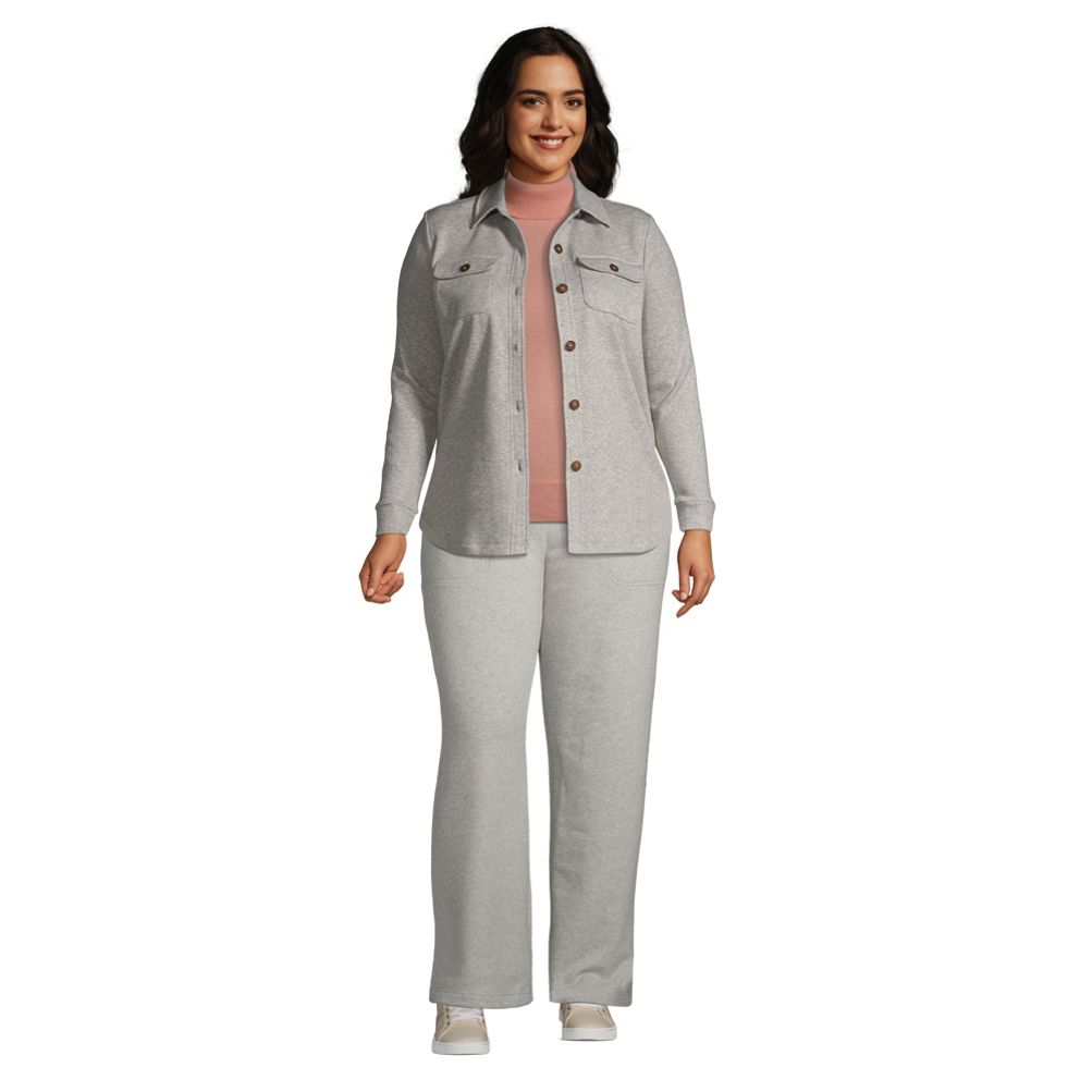 Lands' End Lands End Womens Plus Size High Rise Serious Sweats India