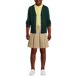 School Uniform Girls Poly-Cotton Box Pleat Skirt Top of Knee, alternative image