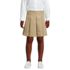 Girls Poly-Cotton Box Pleat Skirt Top of Knee, Front