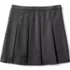 Girls Poly-Cotton Box Pleat Skirt Top of Knee, Back
