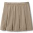 Girls Poly-Cotton Box Pleat Skirt Top of Knee, Front