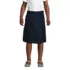 Girls Solid A-line Skirt Below the Knee, Front