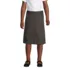 Girls Solid A-line Skirt Below the Knee, Front