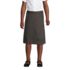 Girls Solid A-line Skirt Below the Knee, Front
